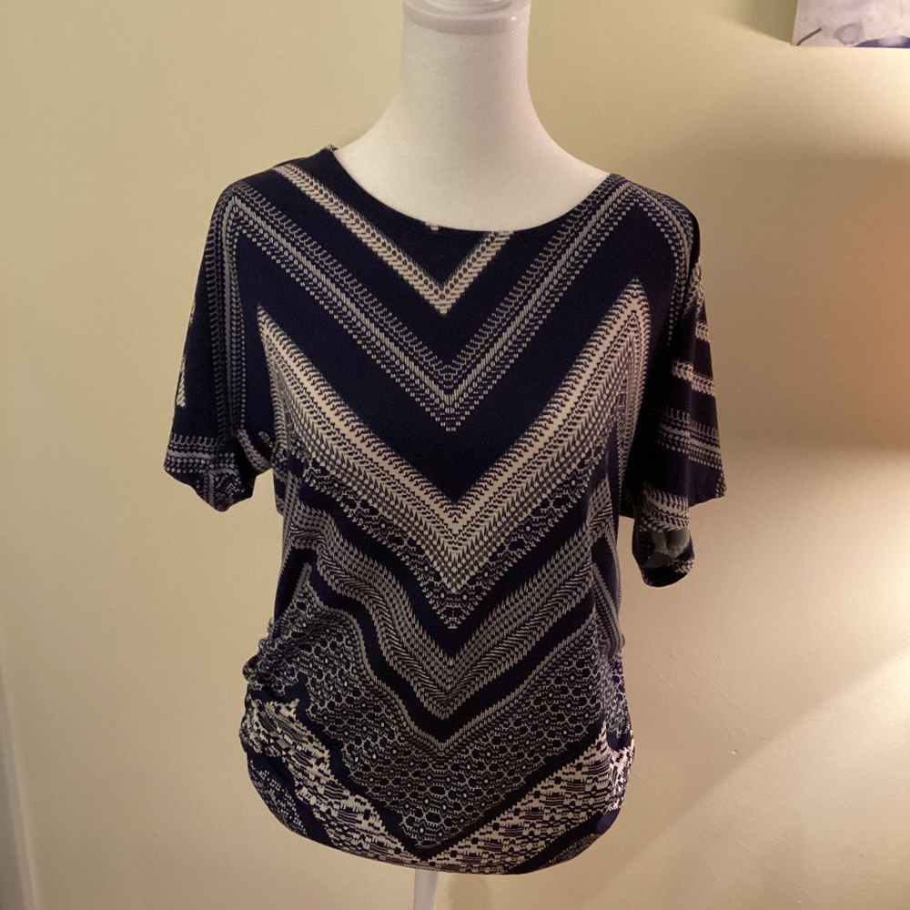 Agenda rayon blouse size Medium